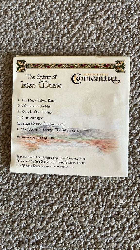 Reclame CD Connemara, Ophalen of Verzenden, Nieuw, Gebruiksvoorwerp