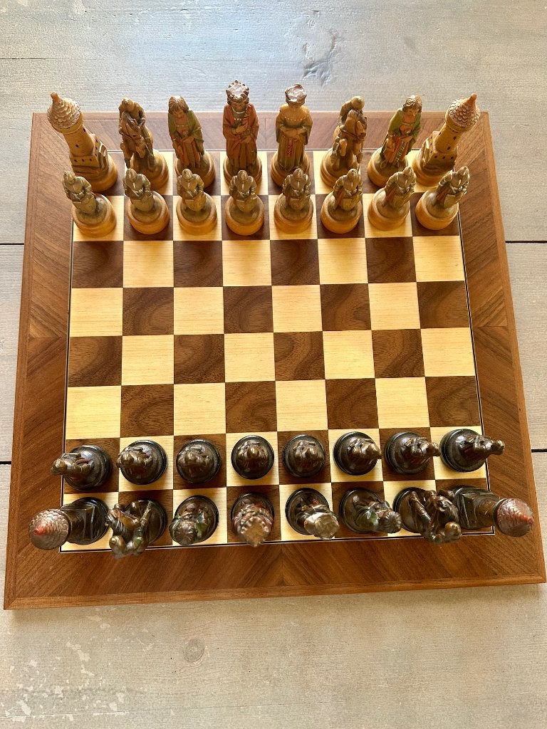 Schaakspel, Een of twee spelers, Ophalen, Gebruikt, Diverse uitgevers