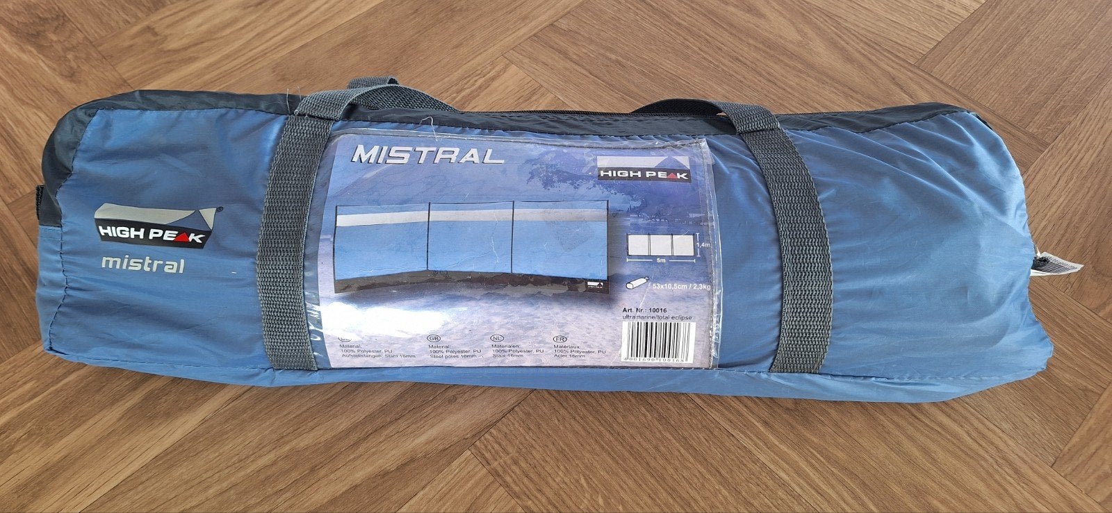 High Peak Mistral windscherm 5x1.40, Caravans en Kamperen, Ophalen of Verzenden, Gebruikt