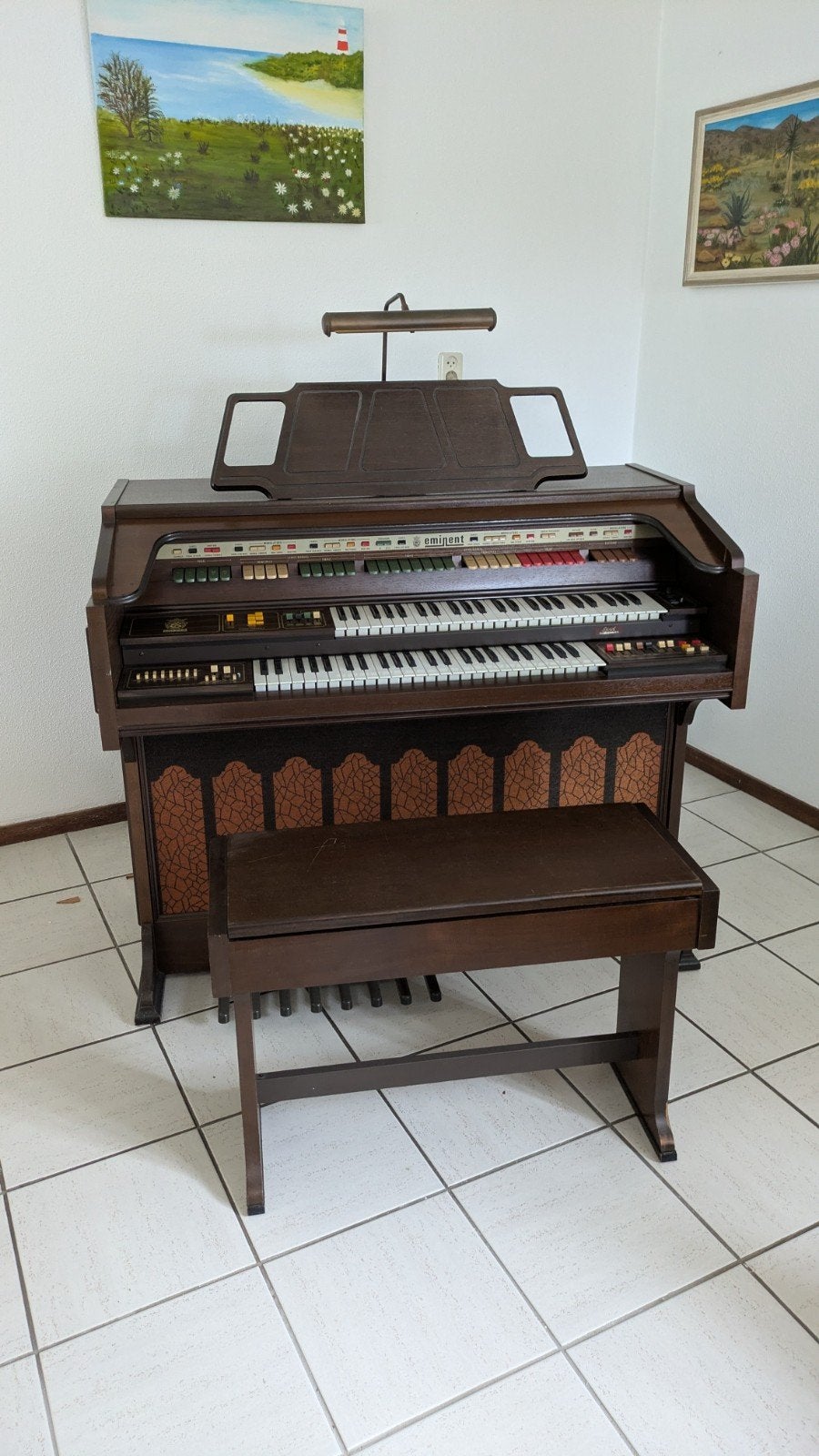 Eminent 1500 Concerto Orgel, Ophalen, Gebruikt, 2 klavieren, Orgel
