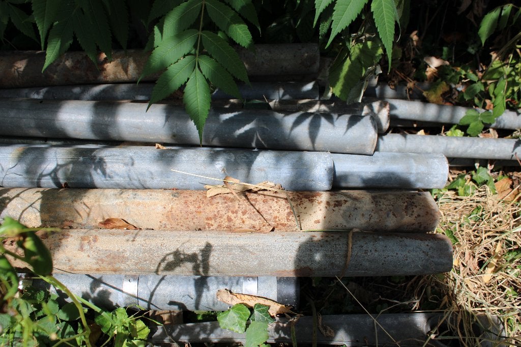 gegalvaniseerde  buizen, Overige materialen, Gebruikt, Minder dan 20 mm, 2 tot 4 meter