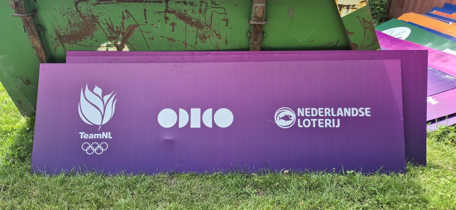 Dibond boarding, Ophalen of Verzenden, Gebruikt