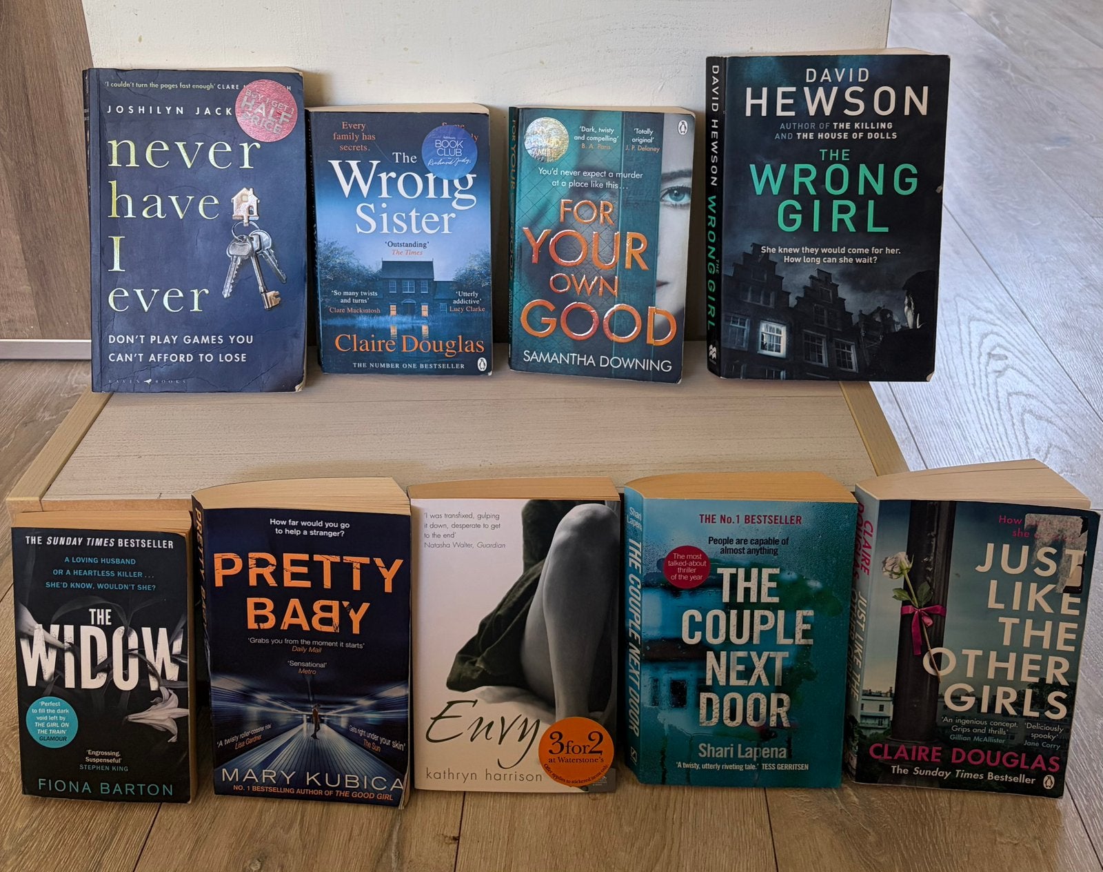 Psychological Thriller Book Bundle / 9 English ️️️️️, Ophalen of Verzenden, Gelezen, Non-fictie
