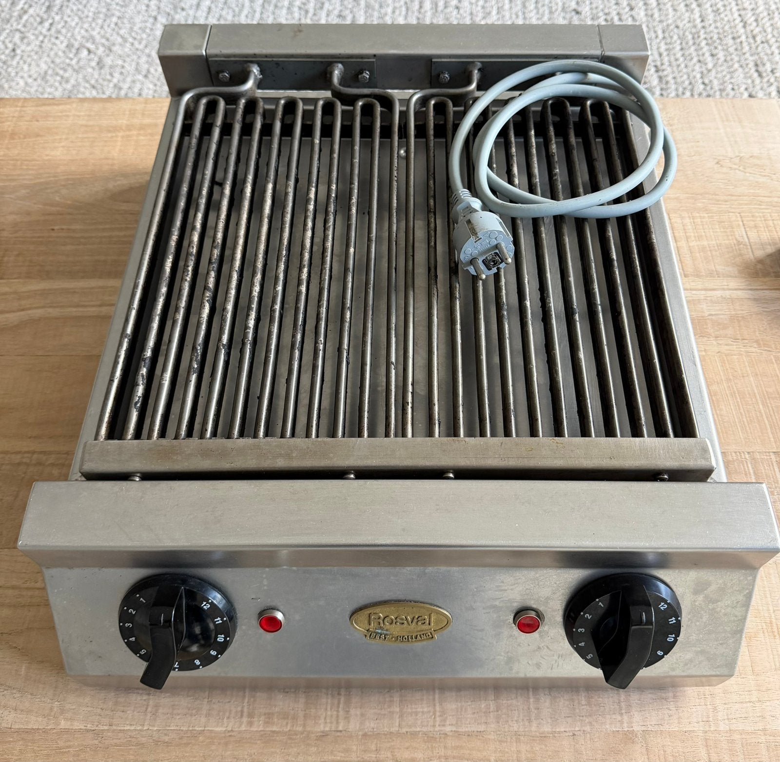 Rosval Waterbadgrill, Ophalen, Gebruikt