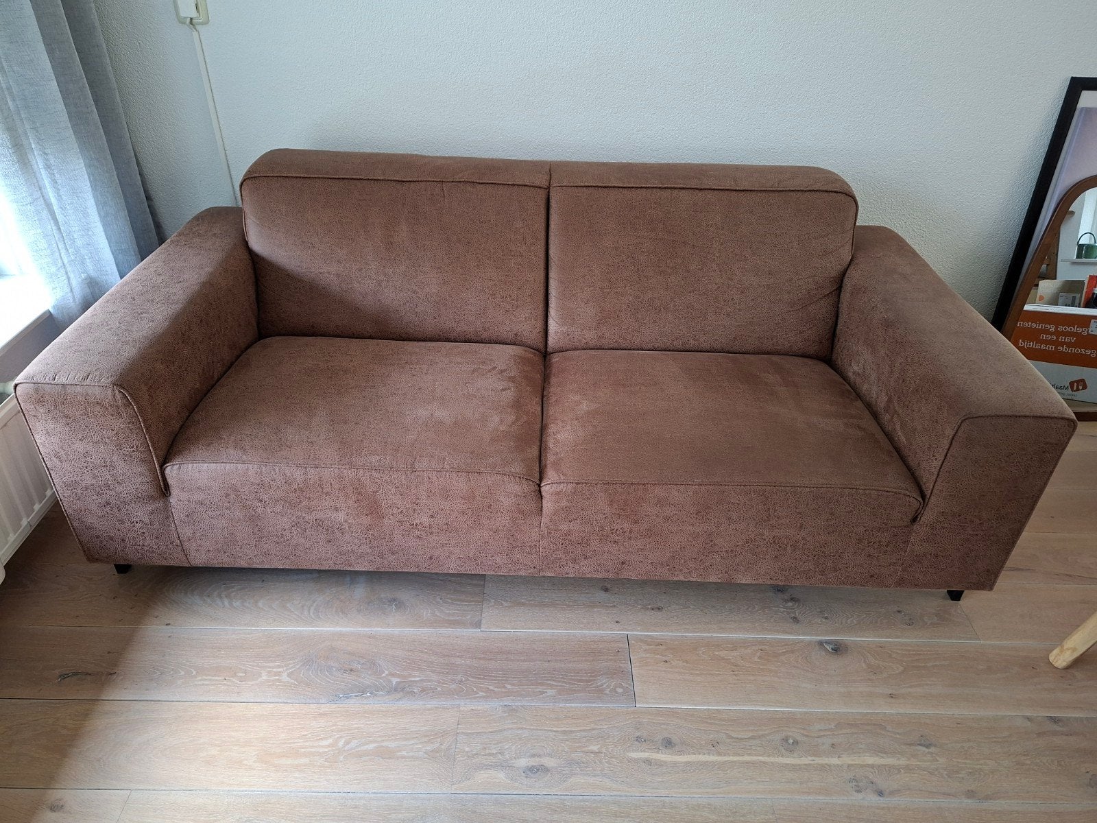 Bank | 2,5 zits | Leen Bakker - Lugano, Huis en Inrichting, Ophalen, 150 tot 200 cm, Driepersoons, 75 tot 100 cm