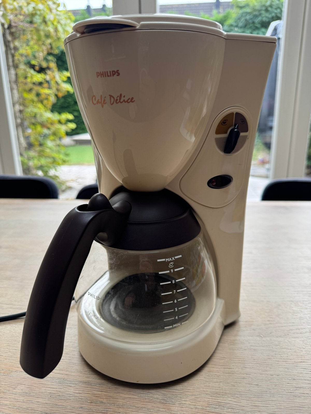 Philips Café Délice Koffiezetapparaat, Gebruikt, 10 kopjes of meer, Koffiemachine, Gemalen koffie