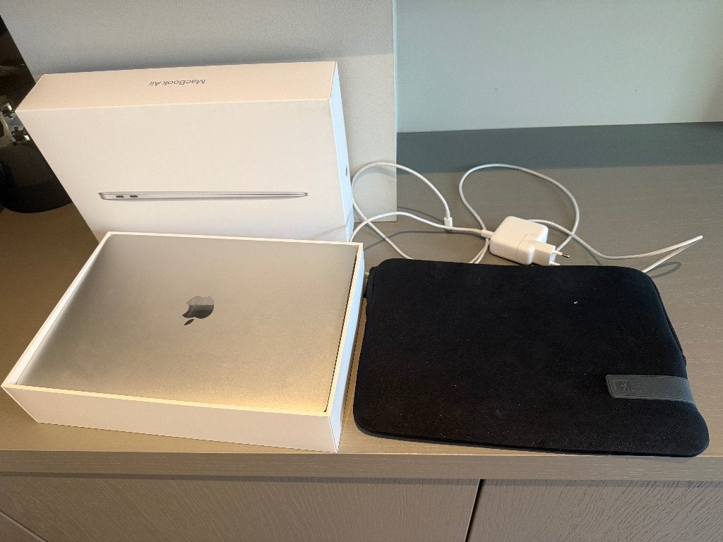 Apple Macbook Air M1 16GB 512GB SSD topstaat, Computers en Software, Apple Macbooks, Gebruikt, Qwerty, 13 inch, 512 GB