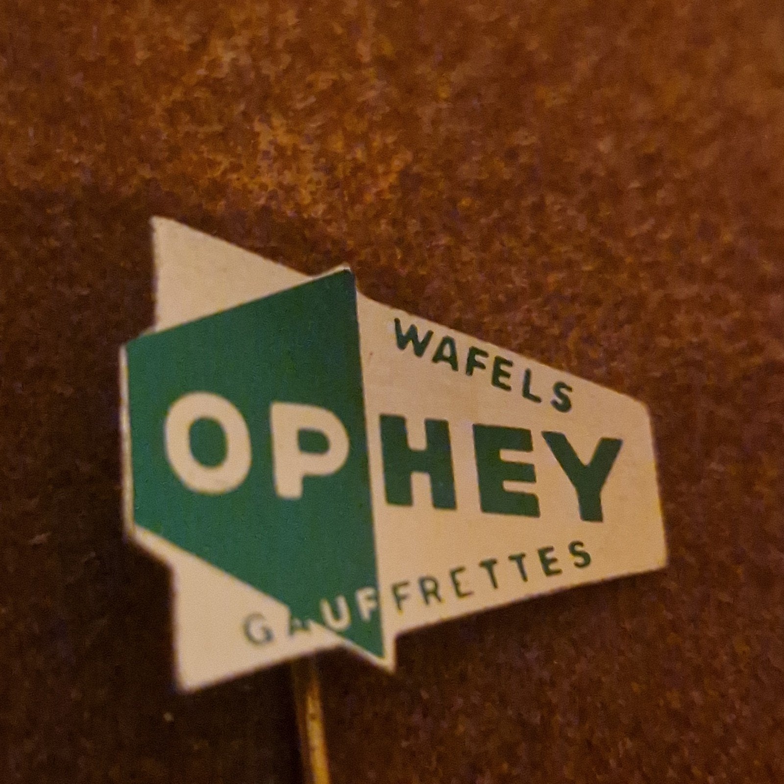 speldje ophey, Verzamelen, Speldjes, Pins en Buttons, Ophalen of Verzenden, Zo goed als nieuw, Merk