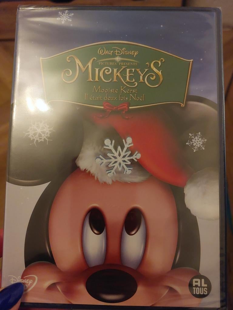 Dvd Mickey's mooiste kerst, Cd's en Dvd's, Alle leeftijden, Ophalen of Verzenden, Nieuw in verpakking, Europees