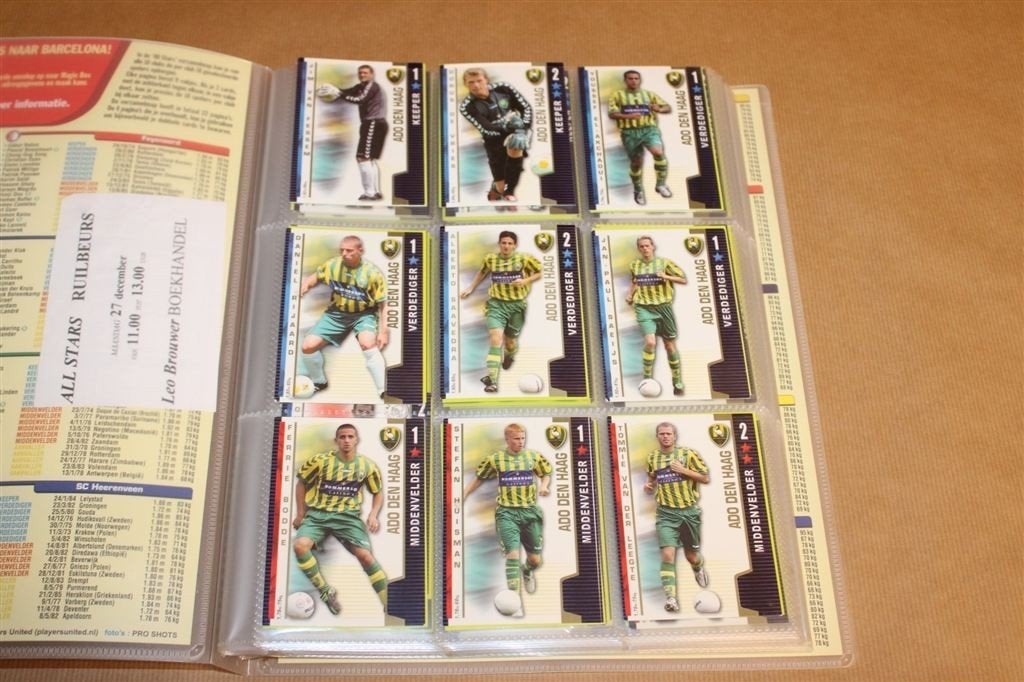 All Stars Eredivisie 2004–2005 — Complete Verzameling, Ophalen of Verzenden, Zo goed als nieuw, Watersport en Hengelsport
