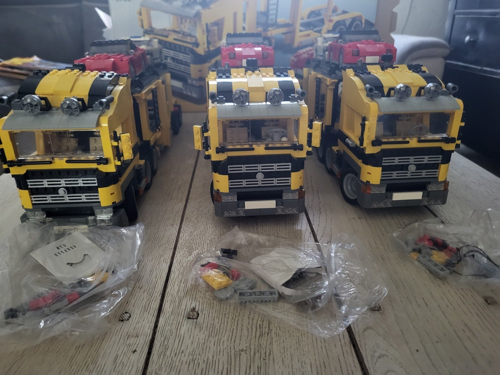 Lego Creator 6753 Vrachtwagen met auto's en kraan, Ophalen of Verzenden, Gebruikt, Overige merken