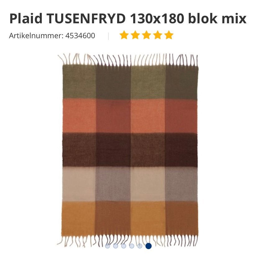 Plaid van Jisk, Ophalen of Verzenden, Zo goed als nieuw
