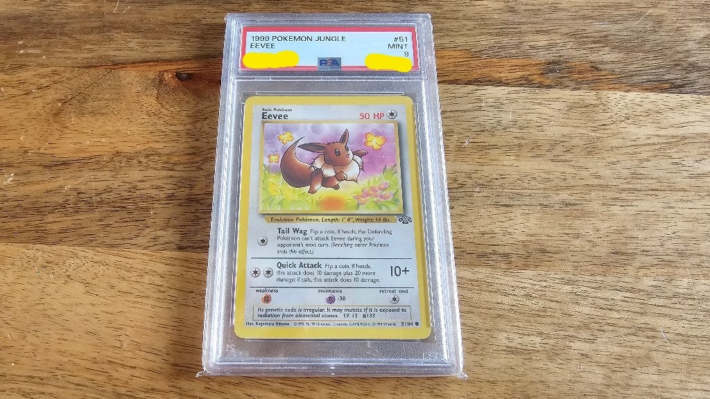 PSA 9 Eevee - Jungle, Verzenden, Nieuw, Losse kaart