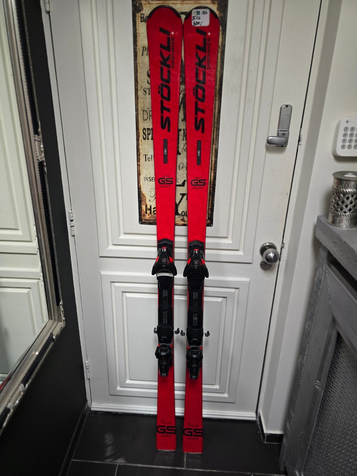 182cm 25/26 STOCKLI LASER GS WORLDCUP NP1600€, Overige merken, Stockli, 180 cm of meer, Ophalen of Verzenden