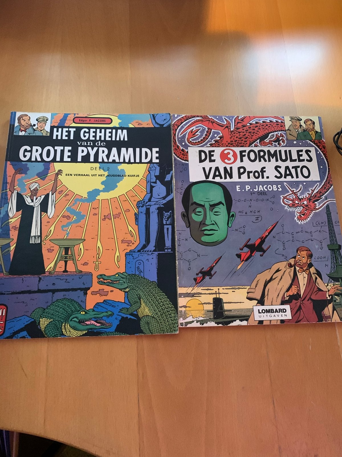 Blake en Mortimer - 6 stripboeken van E.P. Jacobs, Boeken, Meerdere stripboeken, Ophalen of Verzenden, Gelezen