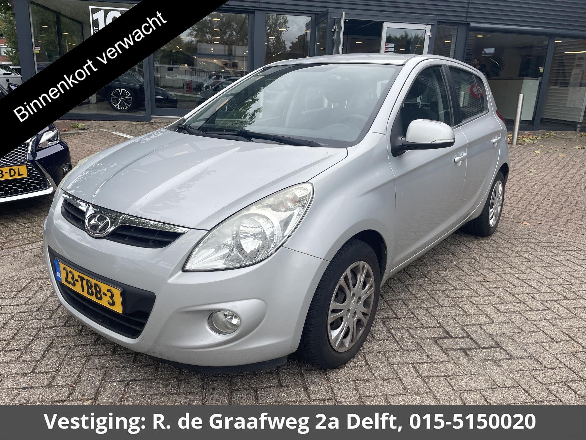 Hyundai i20 1.4i i-Motion Automaat | Airco | Centrale vergre, Auto's, Euro 5, 4 cilinders, 1396 cc, Origineel Nederlands