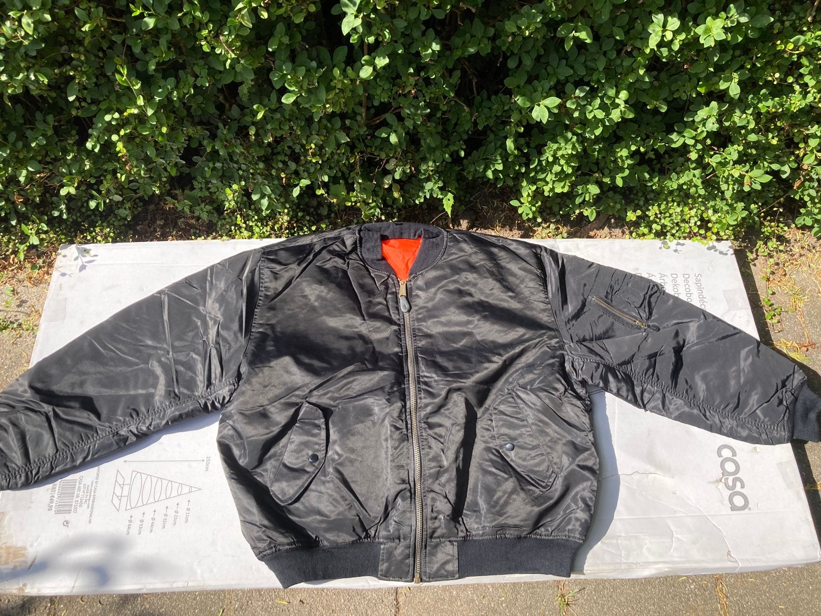 Bomberjack, Kleding | Heren, Ophalen of Verzenden, Nieuw, Overige maten, Zwart