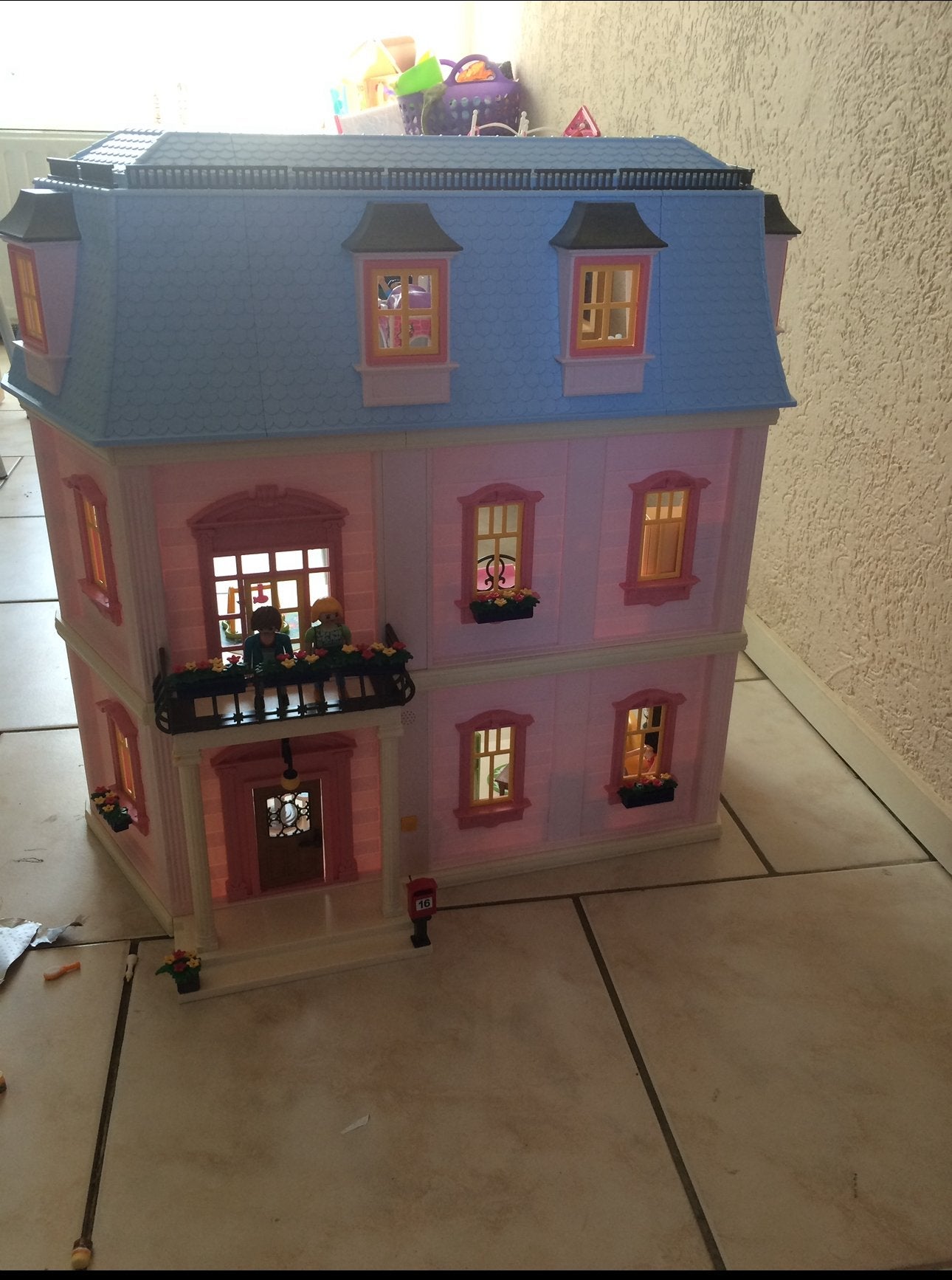 Playmbile house met assecoires, Ophalen of Verzenden, Zo goed als nieuw, Toebehoren