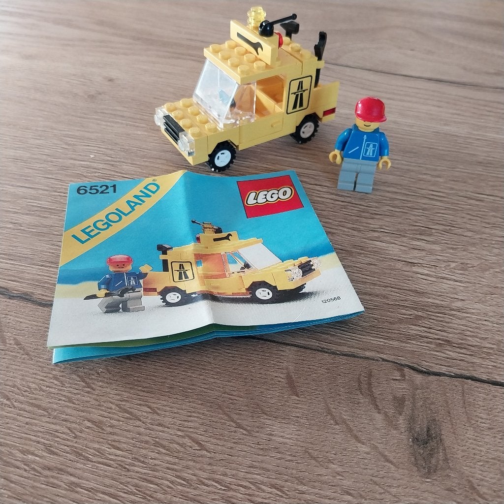 lego takelwagen 6521, Ophalen, Gebruikt, Lego, Complete set