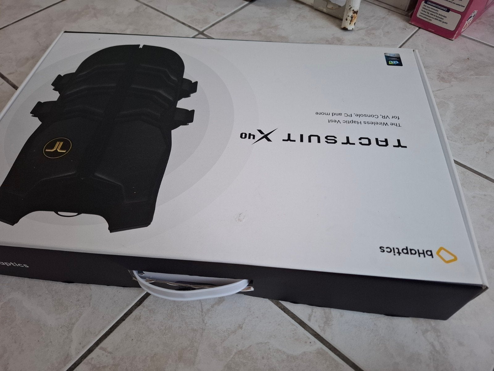 Bhaptic Tactsuit X40 Haptisch Vest - Zo goed als nieuw, Ophalen of Verzenden, Zo goed als nieuw, Overige typen, Pc