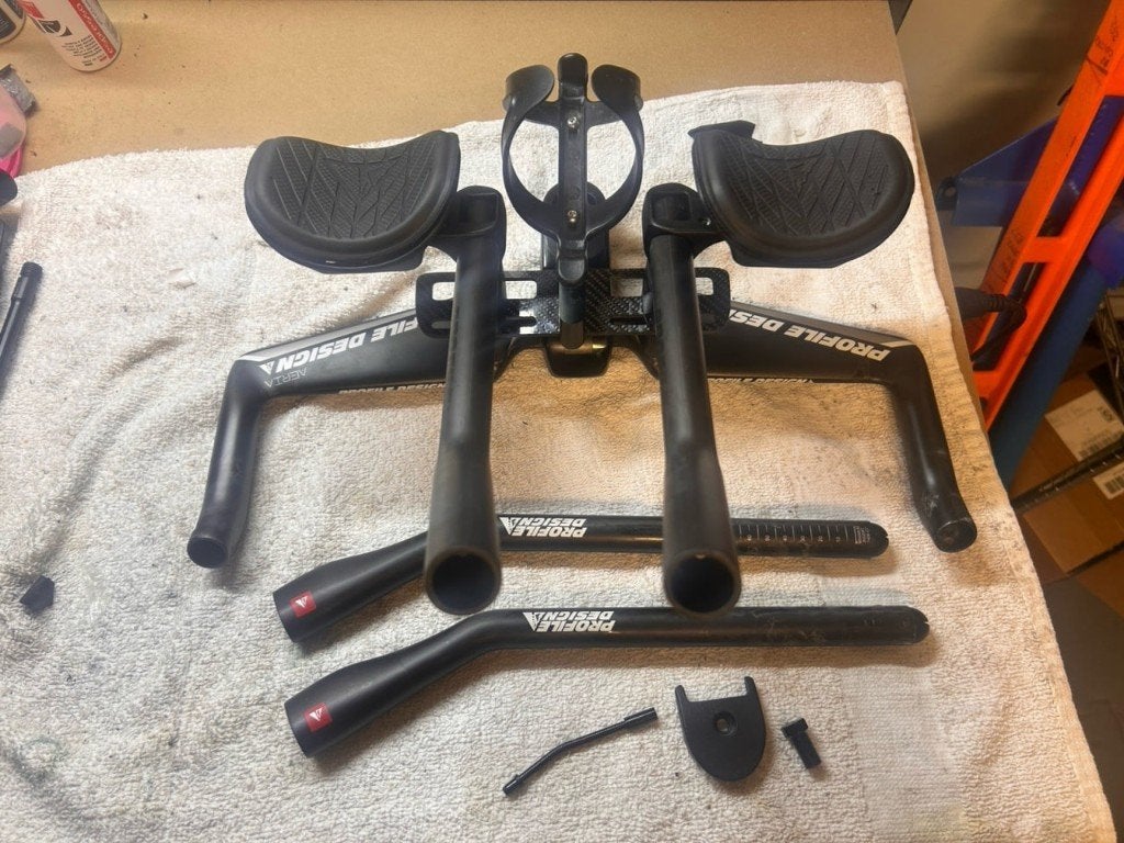 Profile Design Aeria Carbon Aerobars TT Triathlon, Profile Design, Stuur, Racefiets, Ophalen of Verzenden