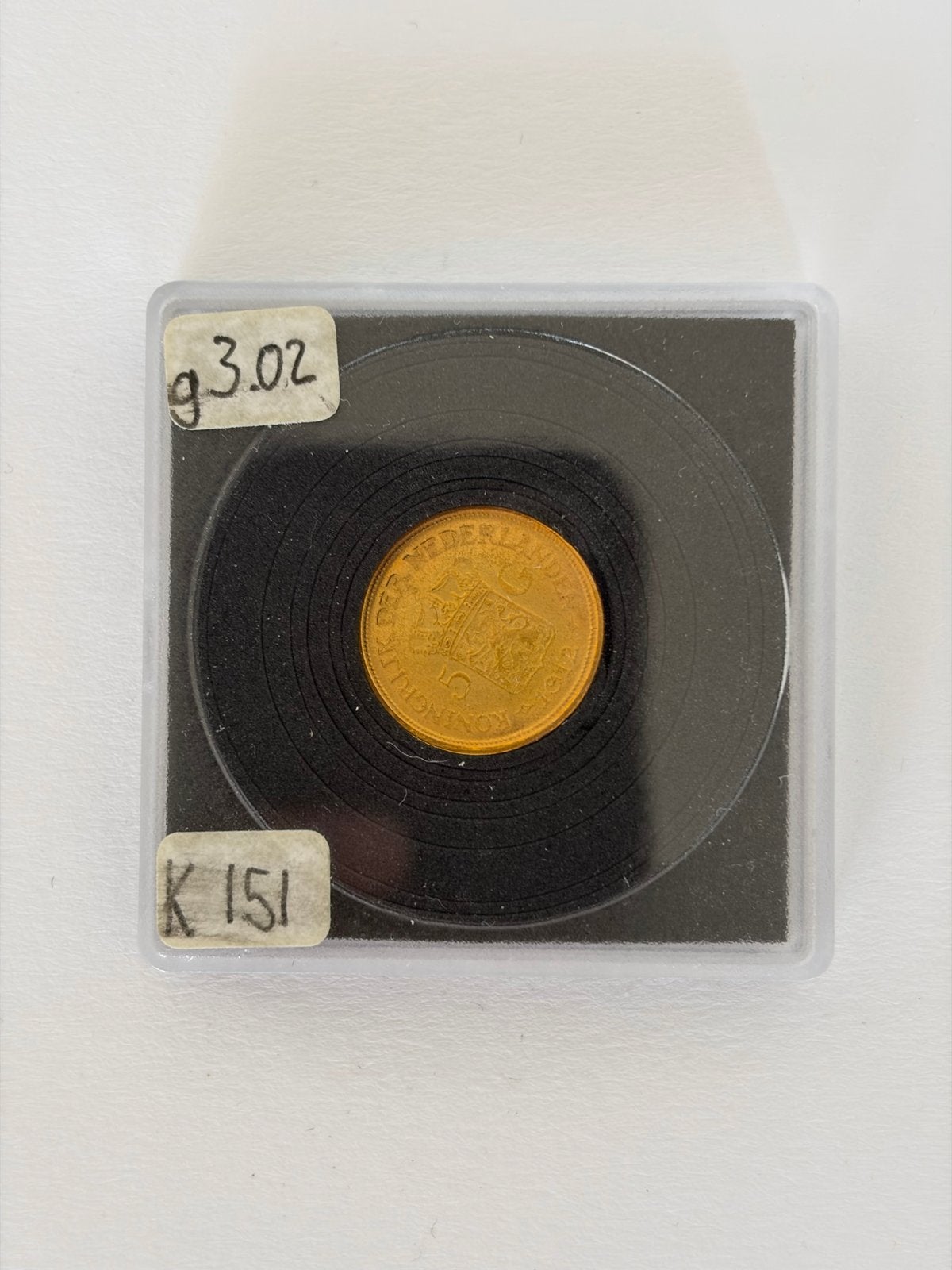 5 Gulden Wilhelmina MATTE PROOF * Slechts 120 geslagen*, Ophalen, 5 gulden, Goud, Koningin Wilhelmina