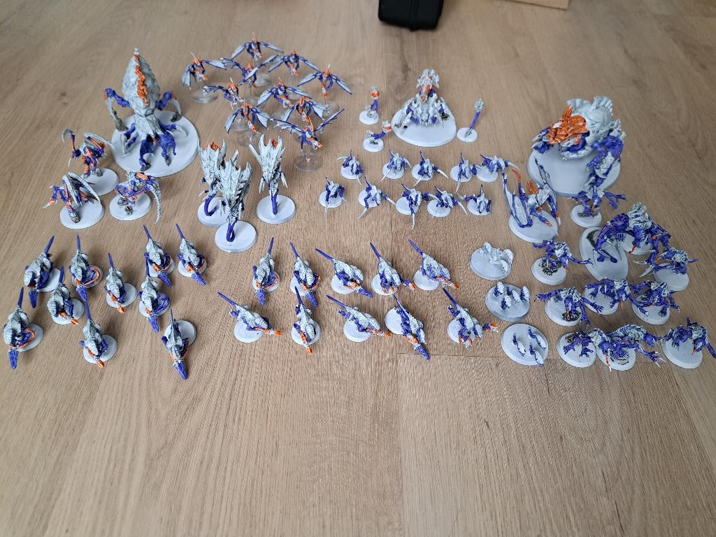Warhammer 40k Tyranid army, Figuurtje(s), Warhammer, Ophalen of Verzenden, Zo goed als nieuw