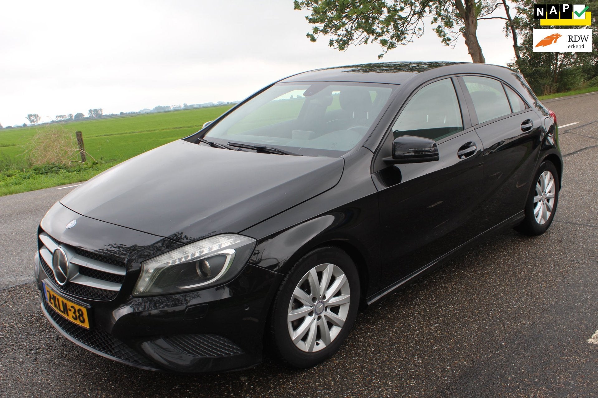 Mercedes-Benz A-klasse 180 CDI, Auto's, Voorwielaandrijving, Euro 5, Gebruikt, Zwart