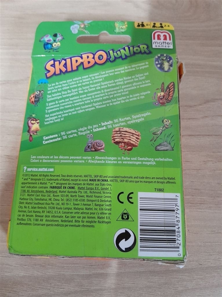 Skip-Bo Junior - s3966, Verzenden, Zo goed als nieuw