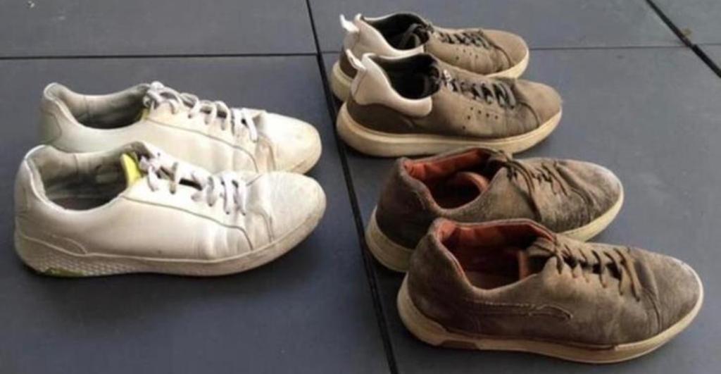 2 paar leren REHAB sneakers maat 42 bruin, 3paar gratis bij, Ophalen of Verzenden, Gedragen, Bruin, Sneakers of Gympen