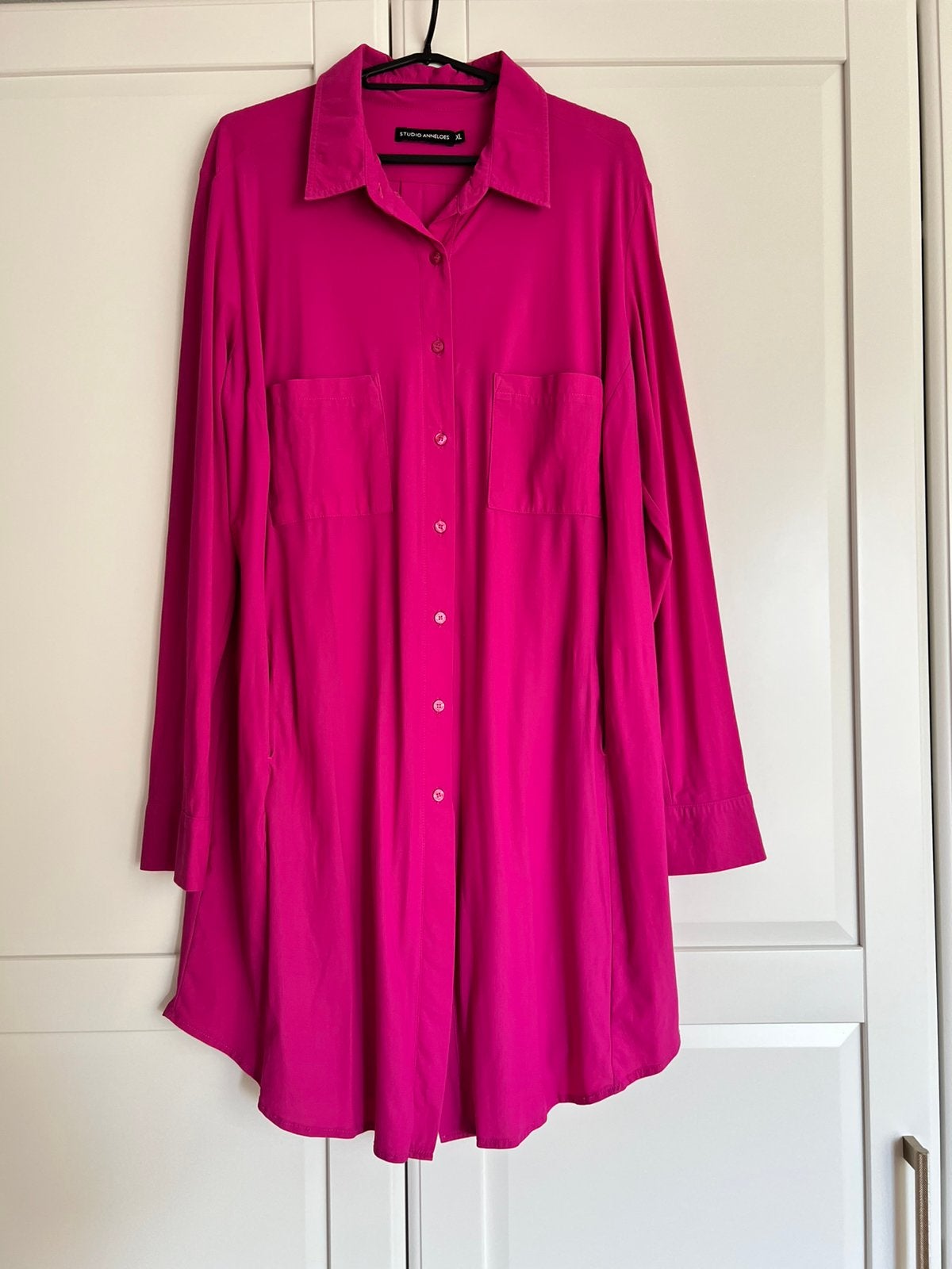 Studio anneloes woopy blouse tuniek XL fuchsia roze, Kleding | Dames, Maat 46/48 (XL) of groter, Ophalen of Verzenden, Zo goed als nieuw