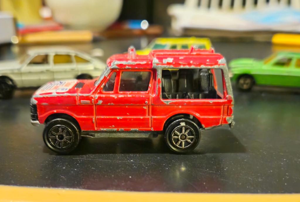 5 autootjes MAJORETTE Simca VOLVO R.ROVER, Hobby en Vrije tijd, Ophalen of Verzenden, Auto, Overige merken