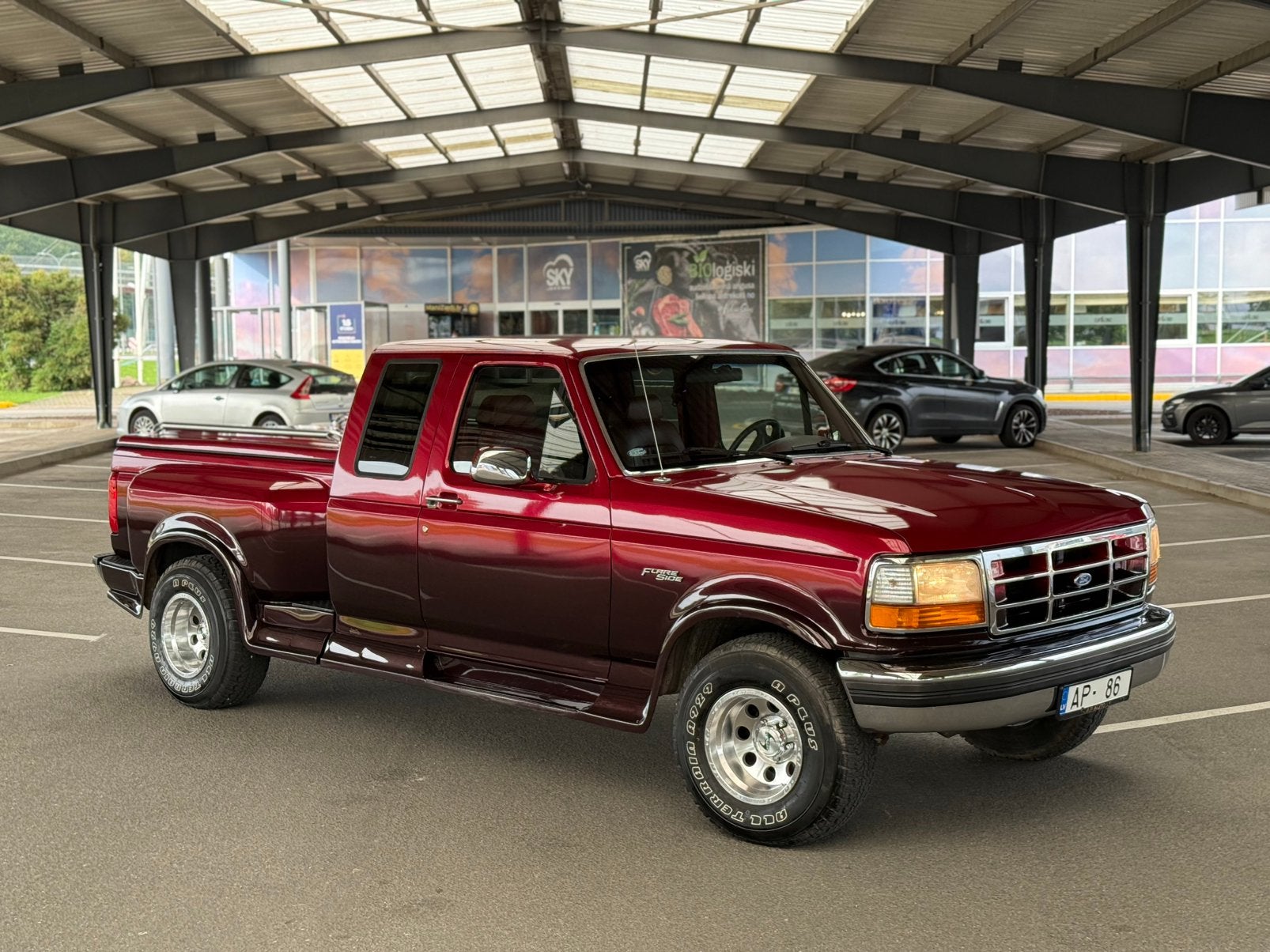 Ford F-150 Xlt Flareside 5.0 V8 Custom, Auto's, Automaat, Achterwielaandrijving, 8 cilinders, Leder