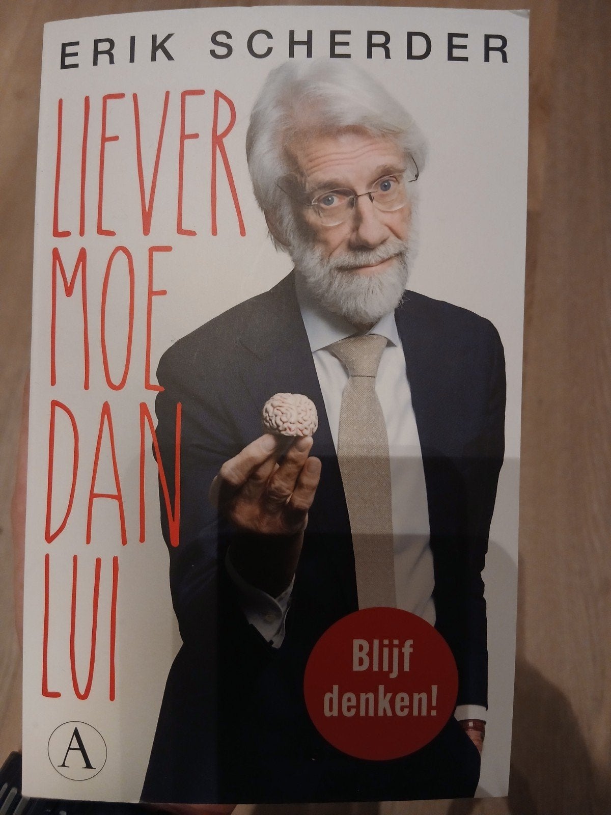 Liever Moe Dan Lui - Erik Scherder, Ophalen of Verzenden, Zo goed als nieuw, Erik Scherder, Natuurwetenschap