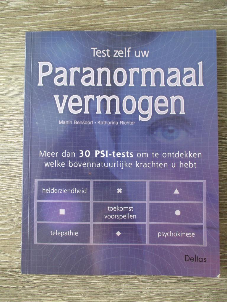 Test zelf uw paranormaal vermogen - Martin Bensdorf / Kath, Ophalen of Verzenden, Gelezen, Overige onderwerpen, Achtergrond en Informatie