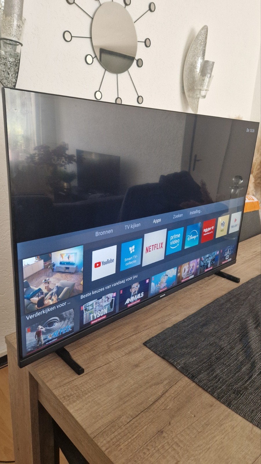Philips 43PUS7607/12 43 inch 4K Smart TV – Dolby Vision, Ophalen, Philips, 50 Hz, Zo goed als nieuw