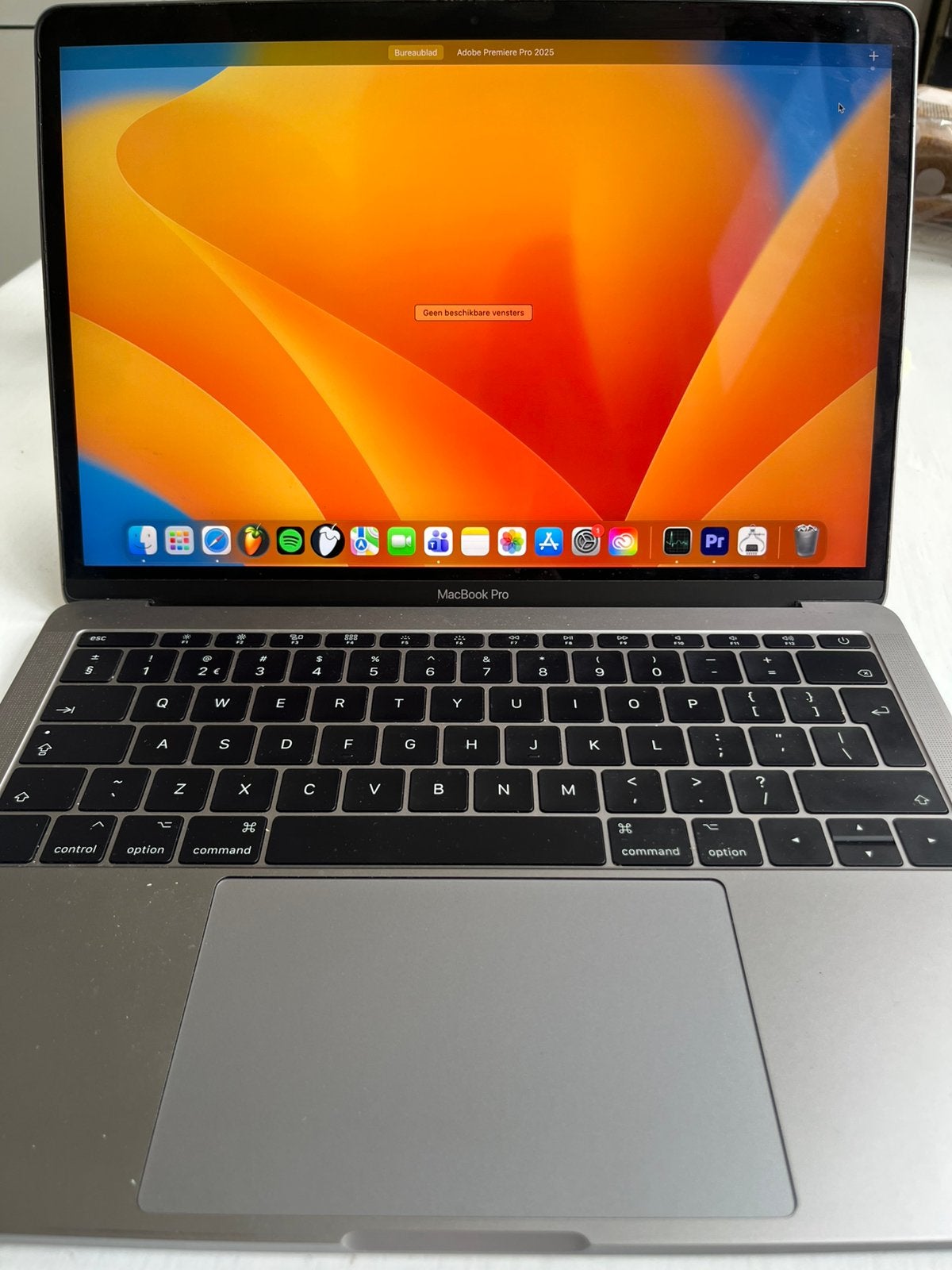 Macbook Pro 13’’ 2017 - 256G - 8G RAM, 256 GB, 2 tot 3 Ghz, Qwerty, 8 GB