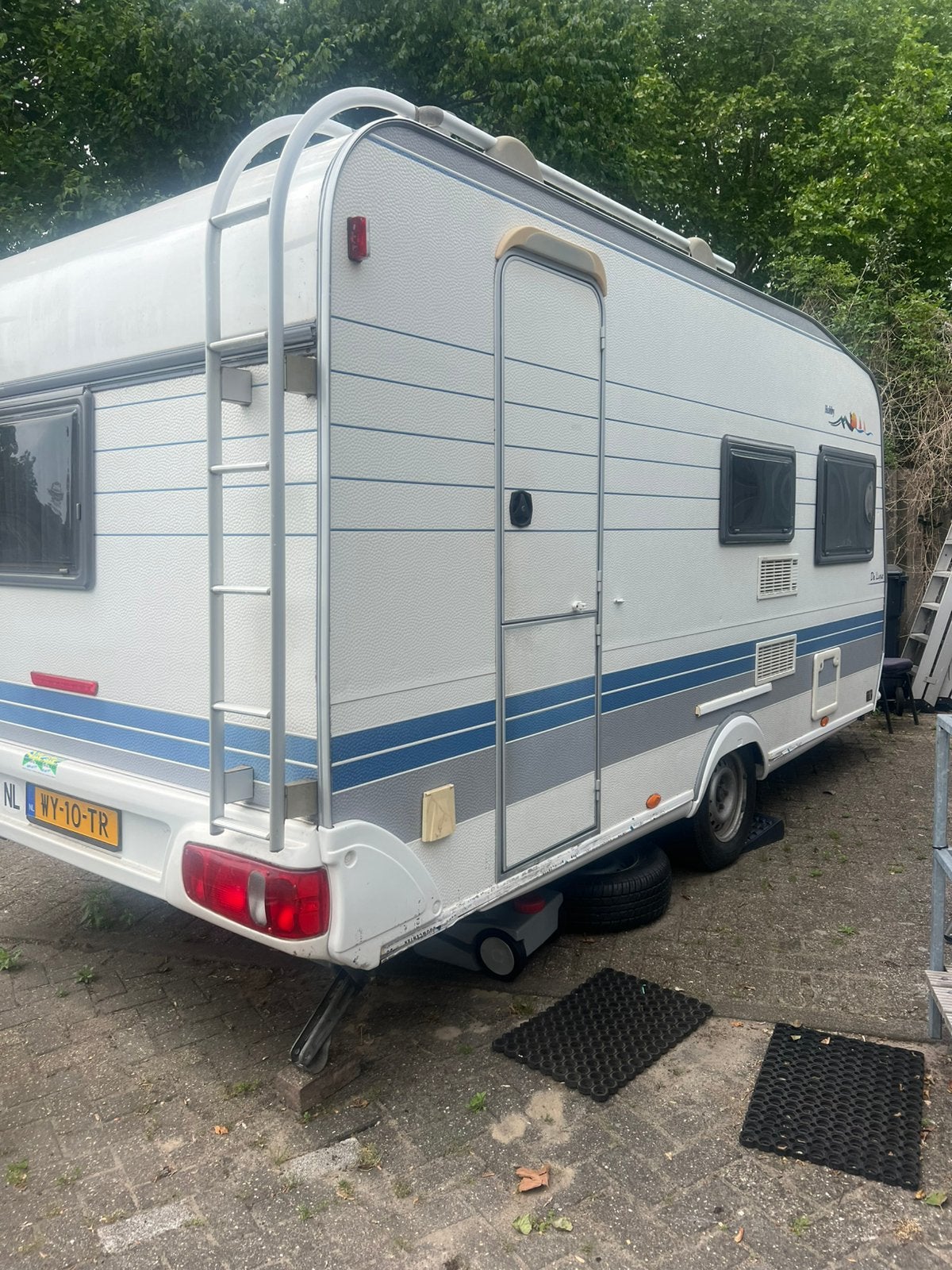Hobby caravan 440 SF de luxe - Zeer goede staat, Bedrijf, Hobby
