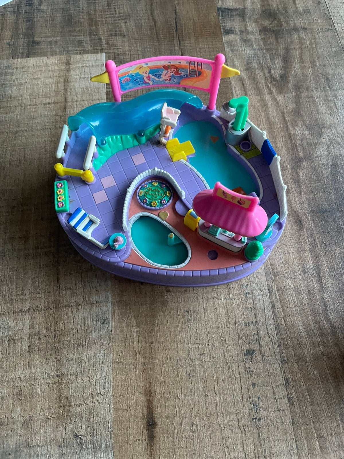 Swimming pool partiy Polly pocket, Ophalen of Verzenden, Gebruikt