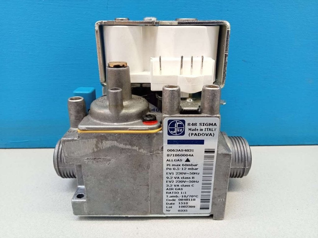 Gasblok Nefit Trendline HRC30 CW5 848 Sigma 8718600818, Niet ingevuld, Gebruikt, Cv-ketel of Combi-ketel, Niet ingevuld