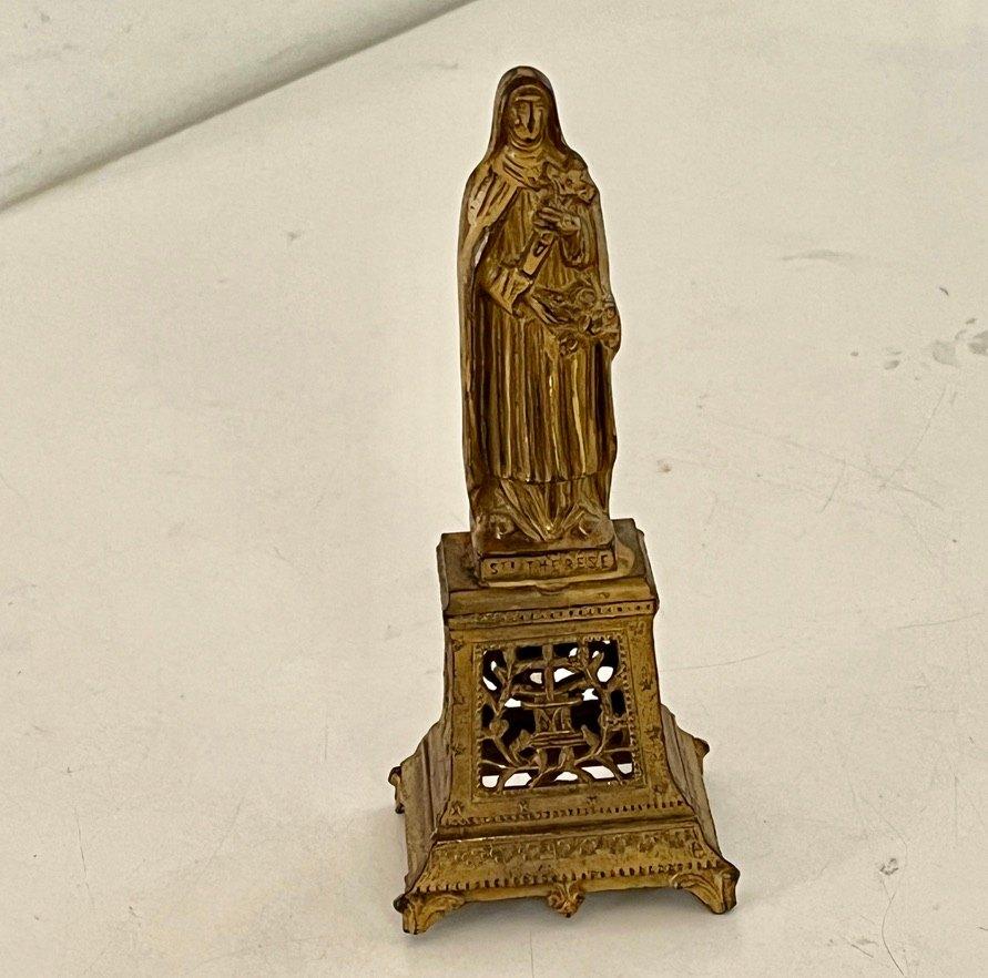 Beeldje van de heilige Therese, Ophalen of Verzenden, Zo goed als nieuw, Beeld(je)