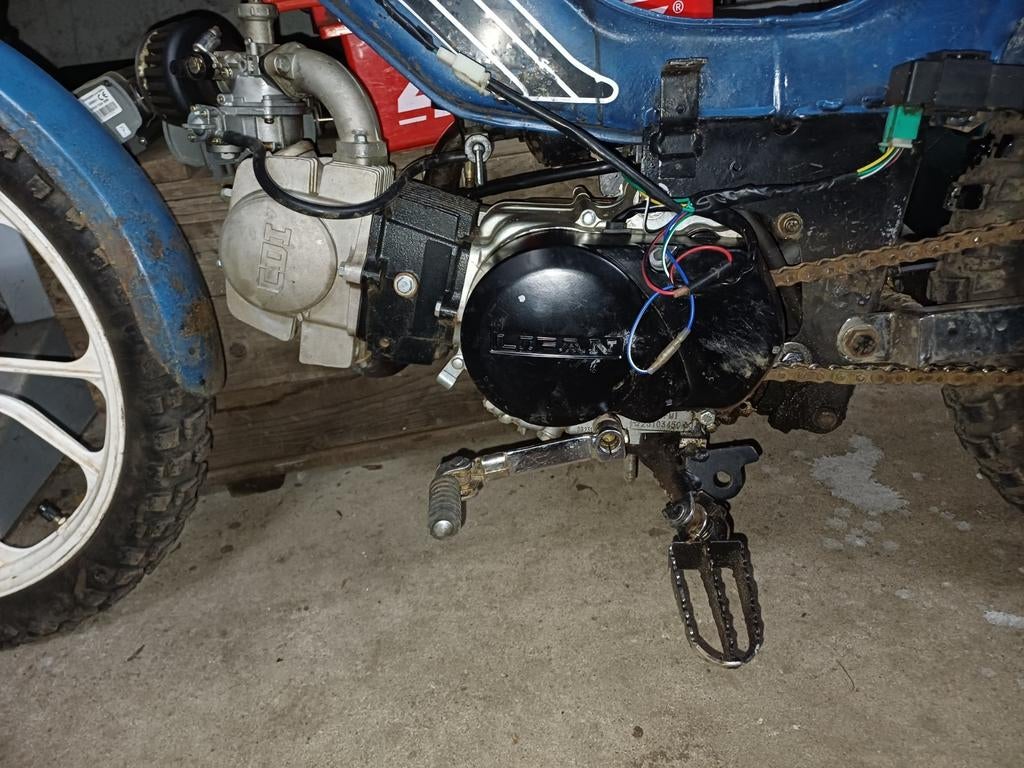 Pitbike 125cc blok, Fietsen en Brommers, Brommers | Crossbrommers, Overige merken, Ophalen of Verzenden