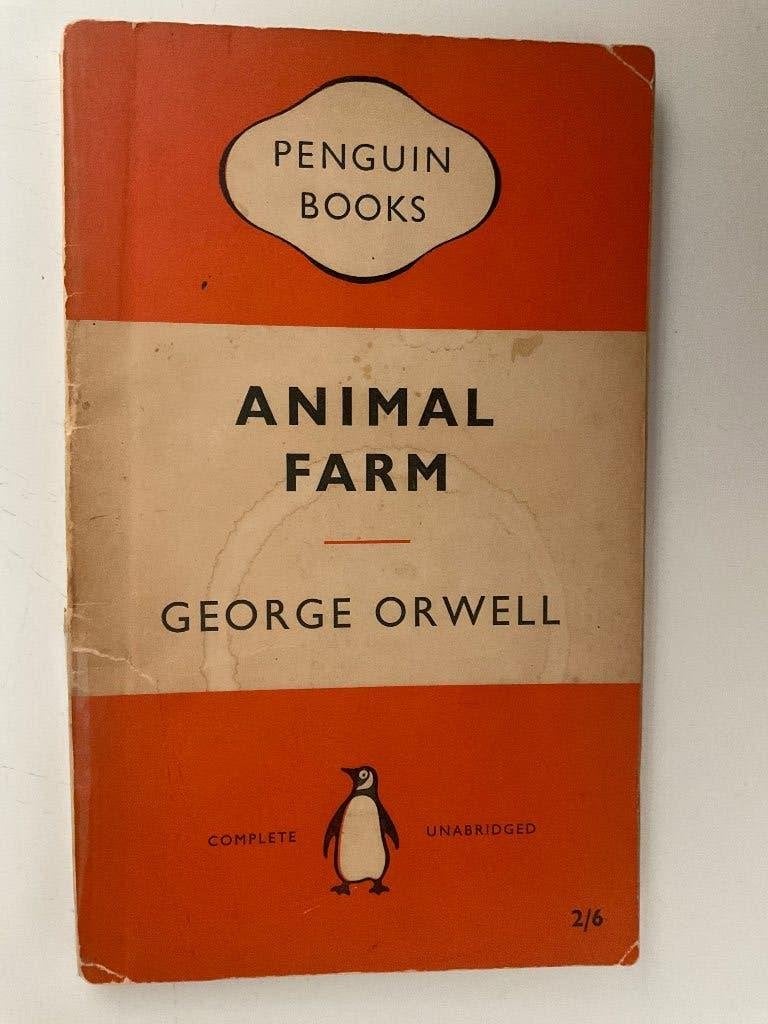 George Orwell: Animal Farm. Engelstalig, Ophalen of Verzenden, Gelezen, George Orwell, Europa overig