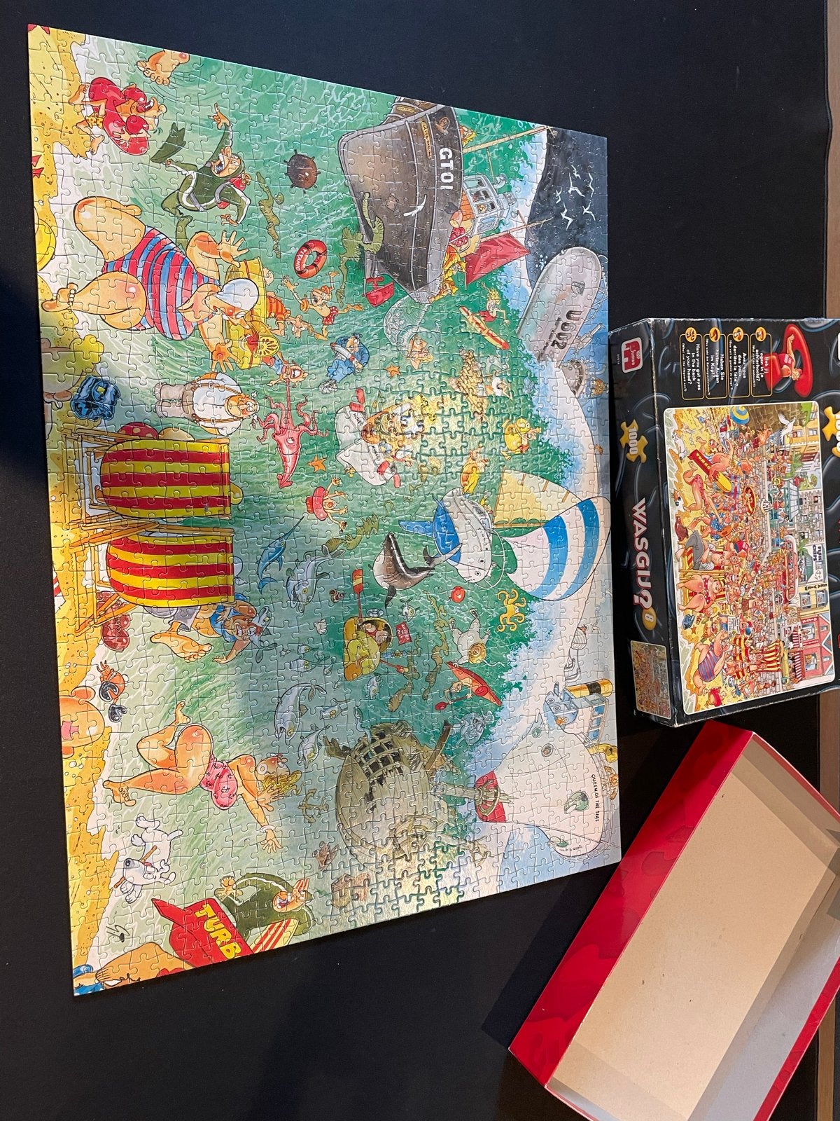 Wasgij Original 8: De Hoogtepunten van de Vakantie Legpuzzel, Ophalen, Meer dan 50 stukjes, Gebruikt, 6 jaar of ouder