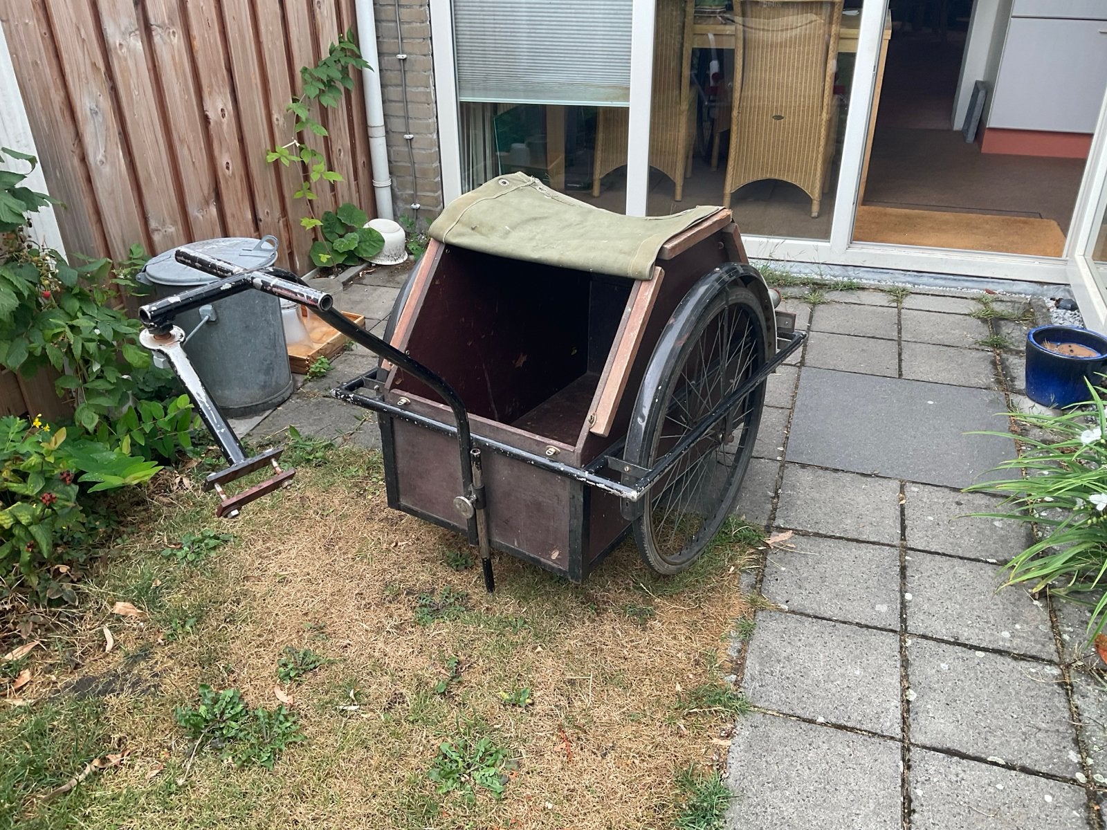 Robuuste Fietskar - Ideaal voor bagage of huisdieren, Ophalen, Gebruikt, Bagagekar, 40 tot 60 kg