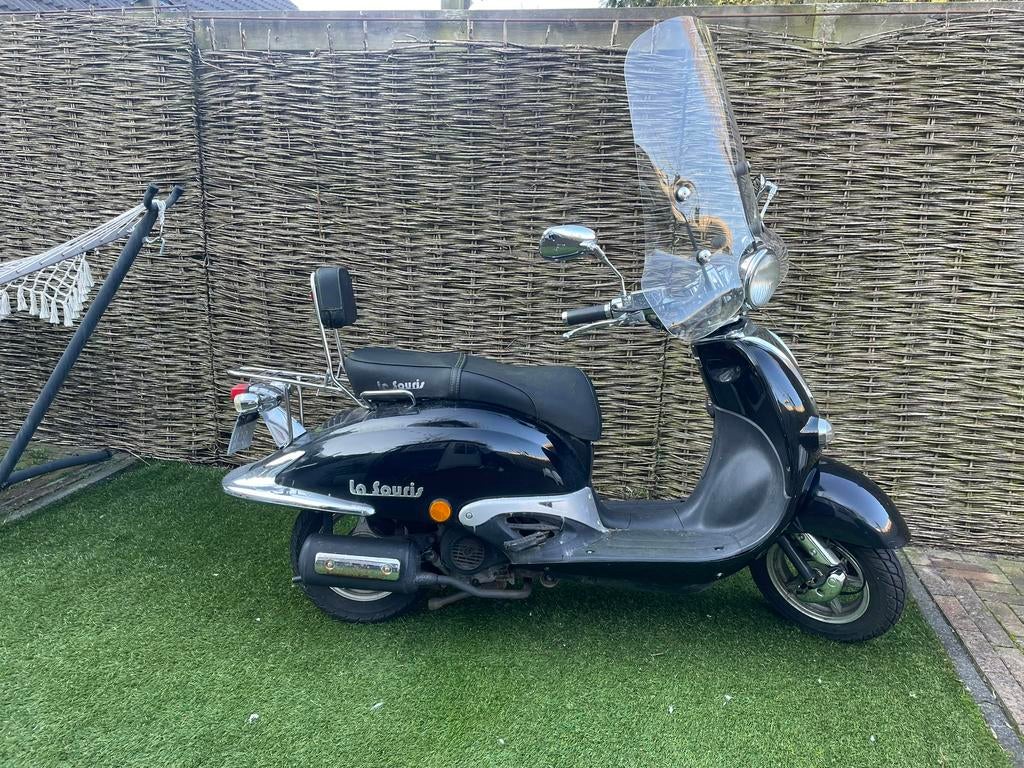 La Souris scooter (opknapper), Ophalen, Gebruikt, Maximaal 25 km/u, Benzine