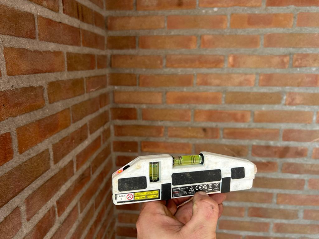 Stabila laser waterpas - Nauwkeurig en handig, Ophalen of Verzenden, Zo goed als nieuw