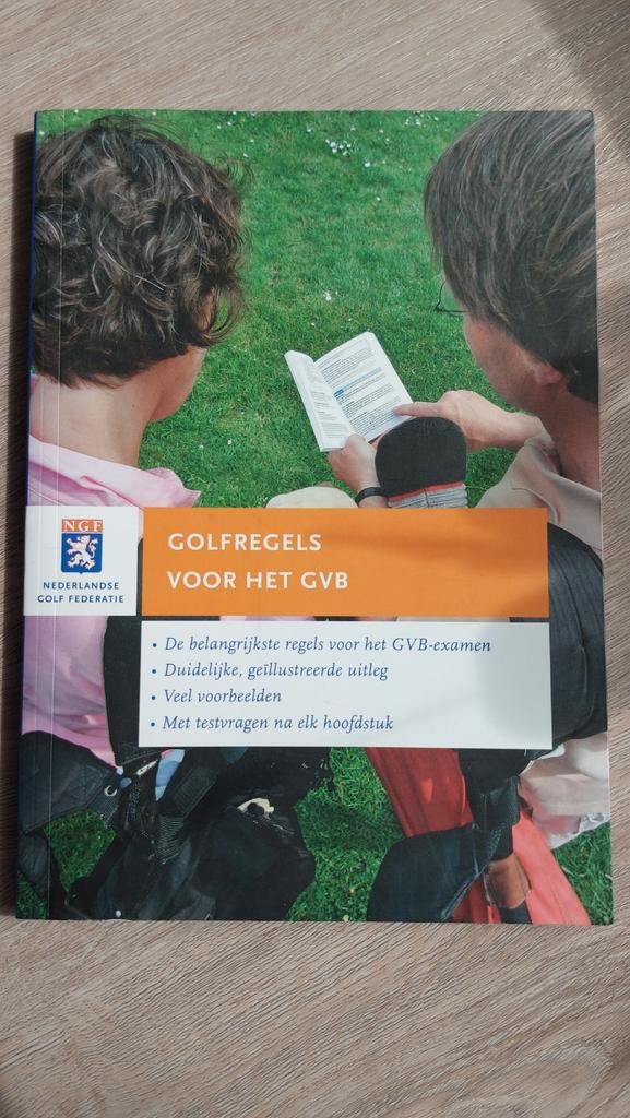 Golfregels voor het GVB - Nederlandse Golf Federatie, Ophalen of Verzenden, Zo goed als nieuw