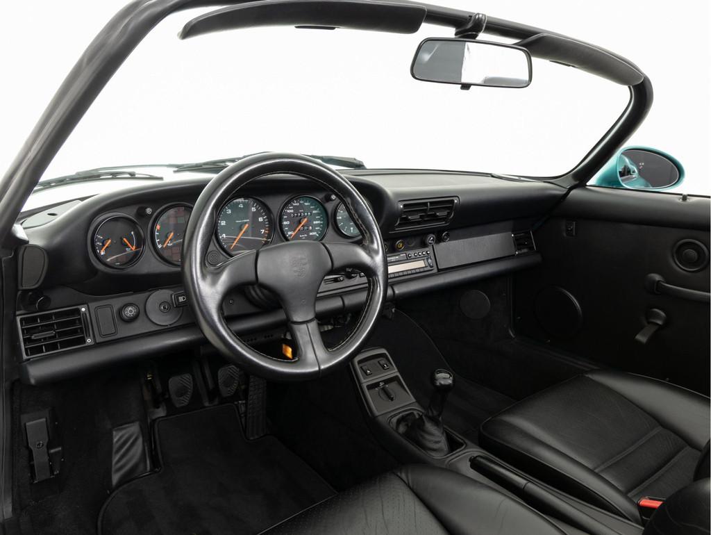 Porsche 911 964 Speedster | 1 of 7 in Wimbledon Green, Auto's, Oldtimers, Zwart, Bedrijf, 3600 cc, 2 stoelen