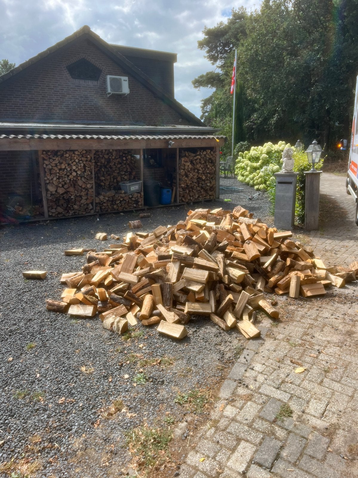 Haardhout droog direct te stoken ZOMERACTIE🪵🔥, Ophalen